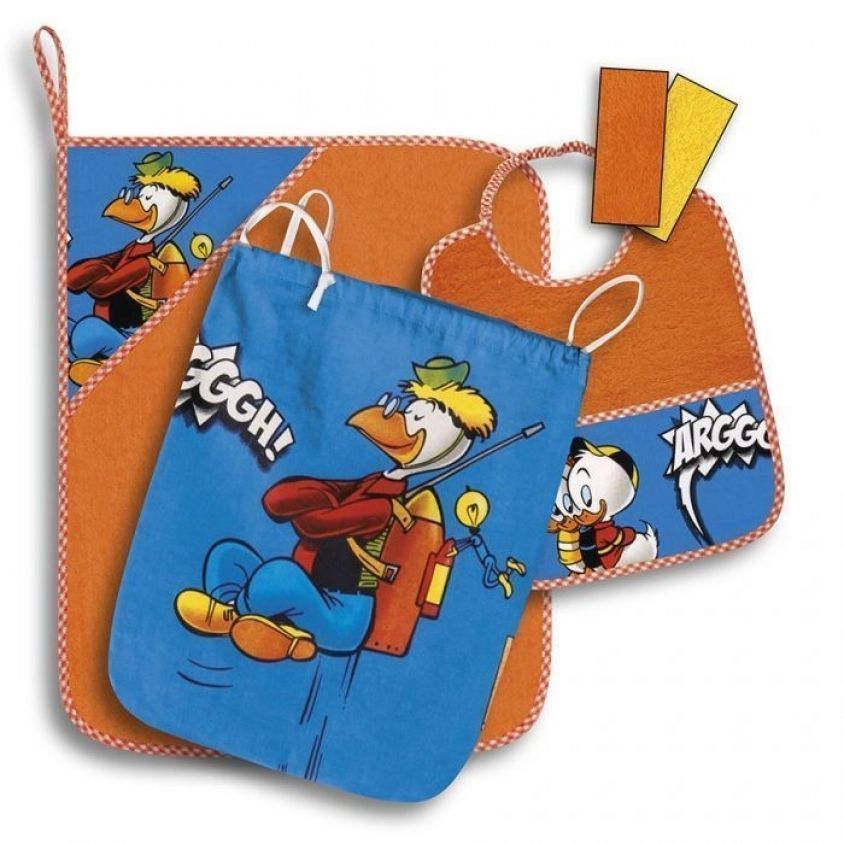 set asilo Paperino e Archimede